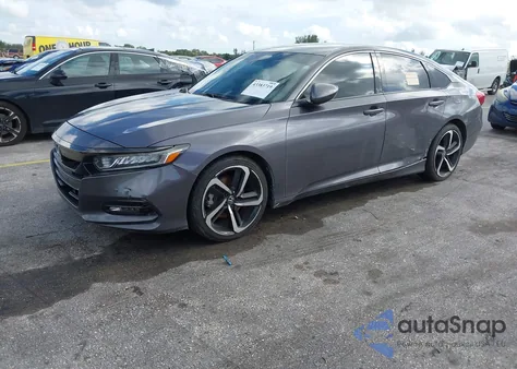 2020 Honda Accord Sport from USA, damaged, VIN 1HGCV1F32LA029361